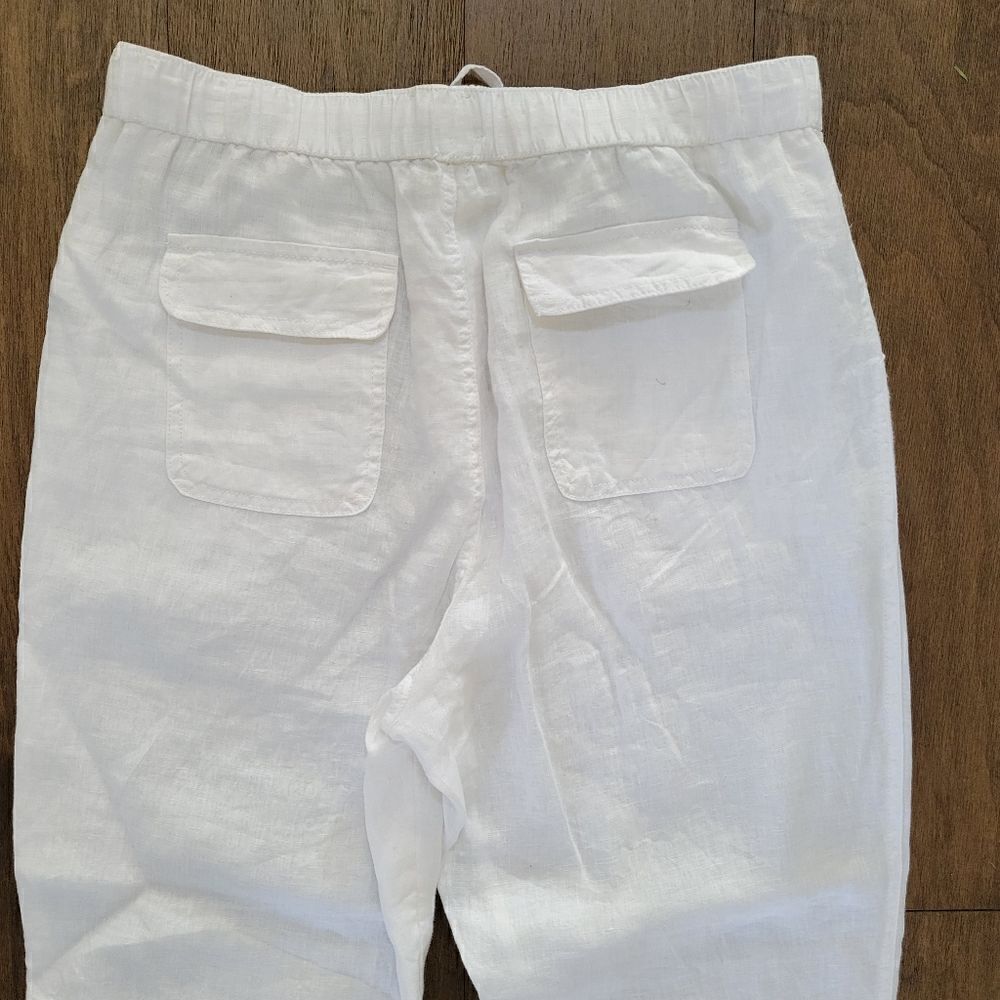 New C&C California linen pants size L - Picture 8 of 8